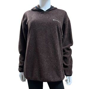 Champion Brown Hooded Sweater Mens Size XL (E10110)